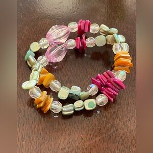 Colorful Beaded Bracelet Set